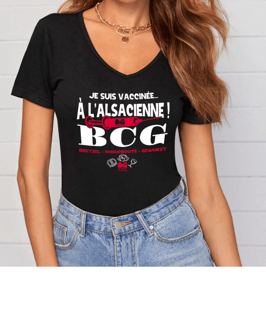 VACCINÉE BCG (femme foncé)