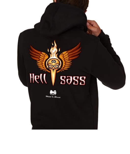HELL SASS (recto-verso)