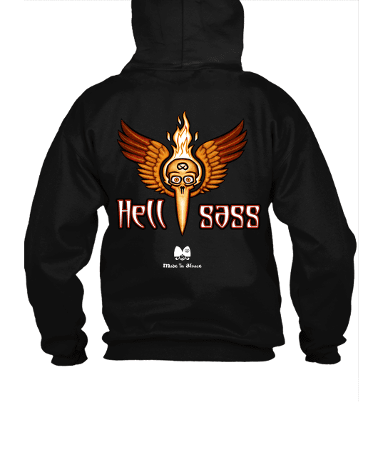 HELL SASS (recto-verso)