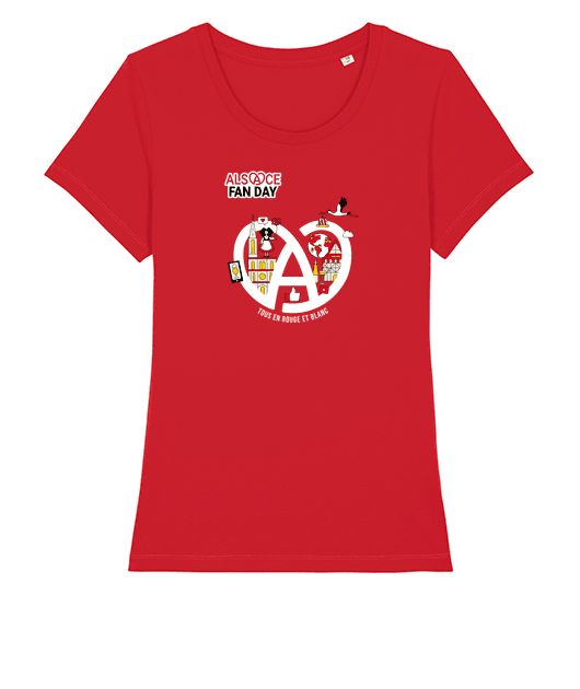 ALSACE FAN DAY - rouge (F)